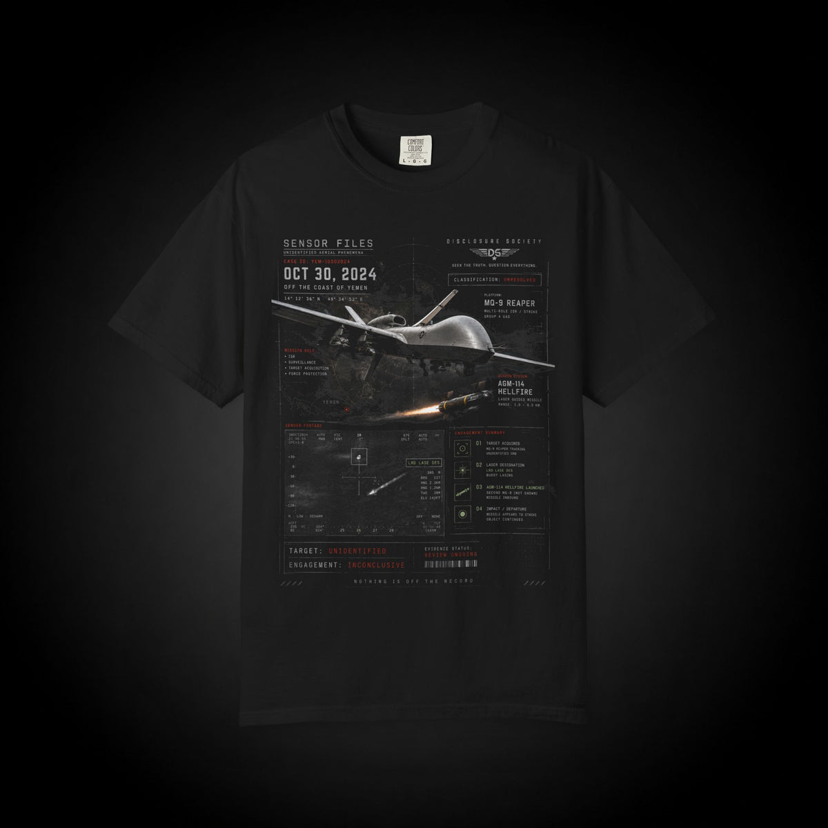 UAP ORB - MQ-9 Reaper Hellfire Missle Encounter