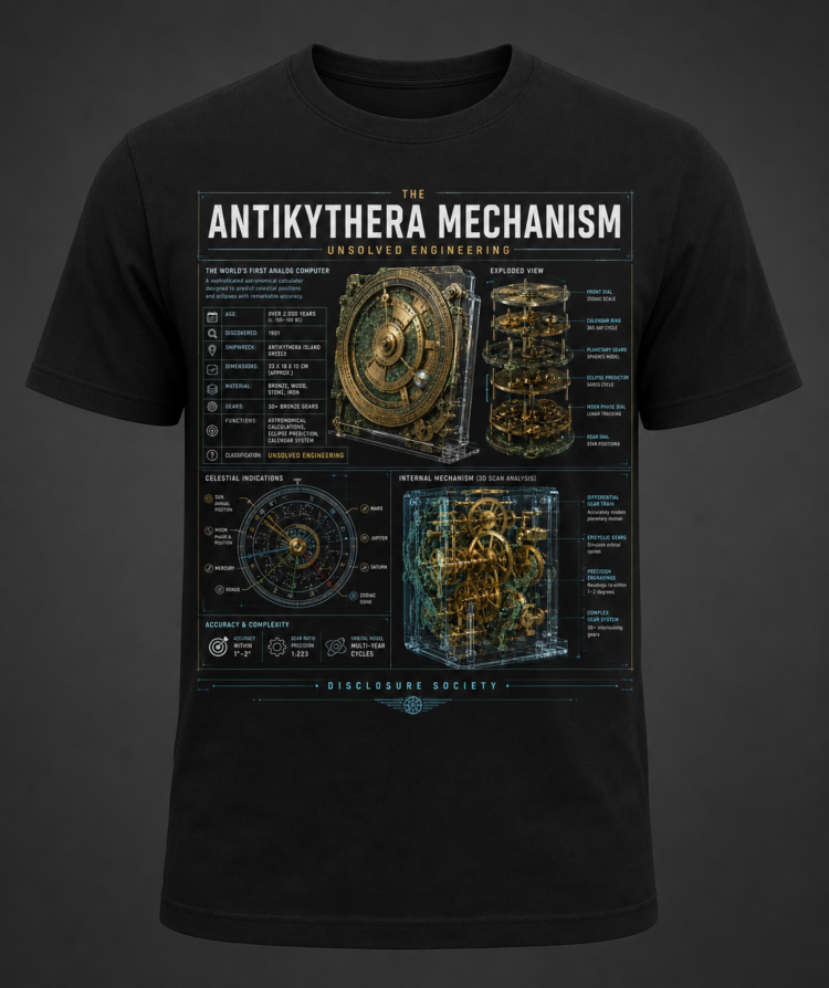 Antikythera Mechanism - Unsolved Engineering