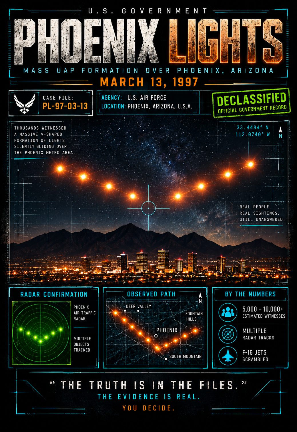 Phoenix Lights - UAP Disclosure