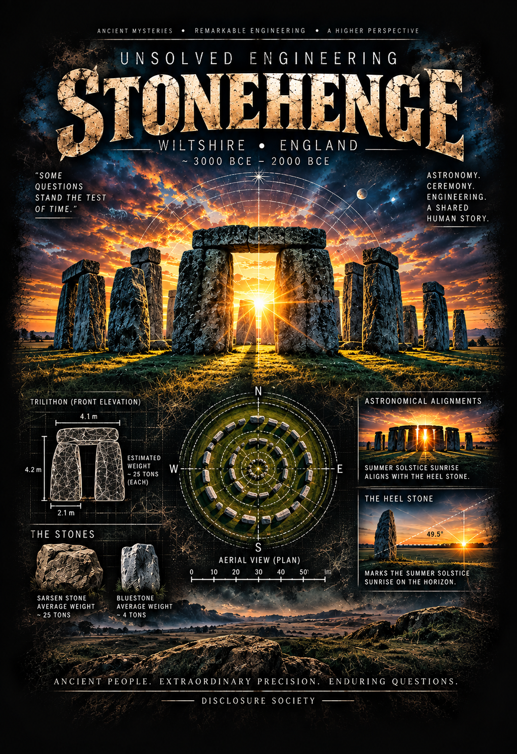 STONEHENGE - UNSOLVED ENGINEERING